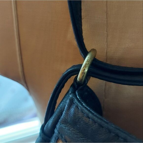 Pony Hair Leather Purse Conversion Shoulder Bag & Back Pack - Picture 12 of 16